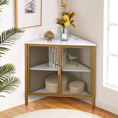 White corner on sale end table